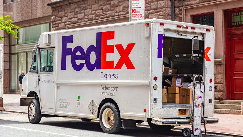 Valse mail over bevestiging van FedEx-pakket in omloop