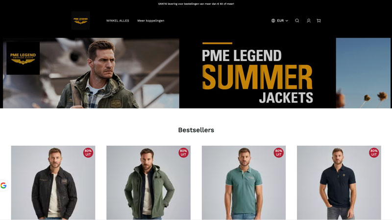 Kleding kopen bij PME Legend? Voorkom dat je op de namaak website bestelt