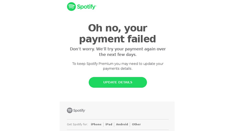 Phishingbericht Spotify | Bron: Fraudehelpdesk
