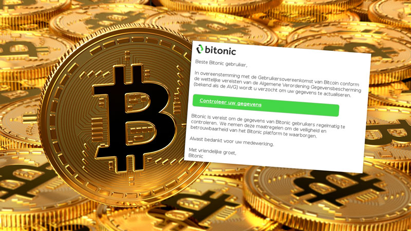 Bitcoinbeleggers opgelet: vals bericht uit naam van Bitonic in omloop