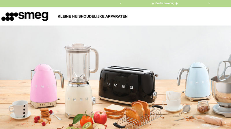 Koop je Smeg koelkast of koffiemachine liever niet bij deze frauduleuze webshop