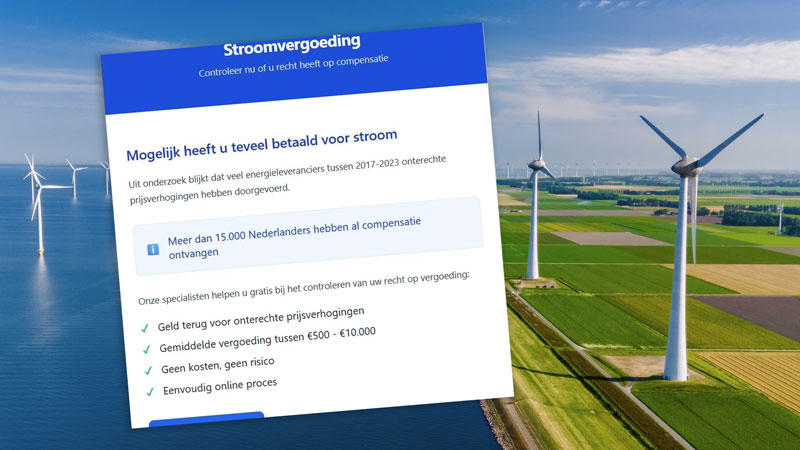 Frauduleuze mail in omloop over compensatie voor onterechte prijsverhogingen door energieleveranciers
