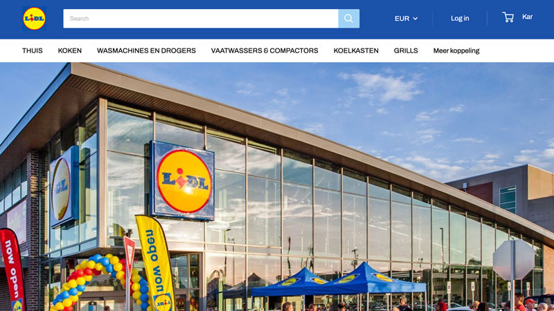 Lidl-klanten let op, achter deze Lidl namaak webshop zitten online fraudeurs